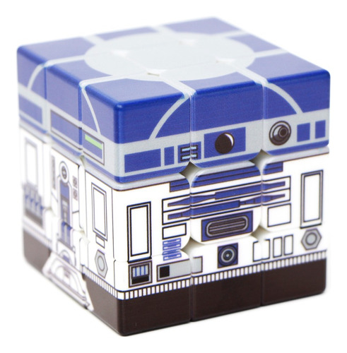 Cubo Mágico 3x3 Personalizado - Vinci Cube R2d2 Estrutura Colorido