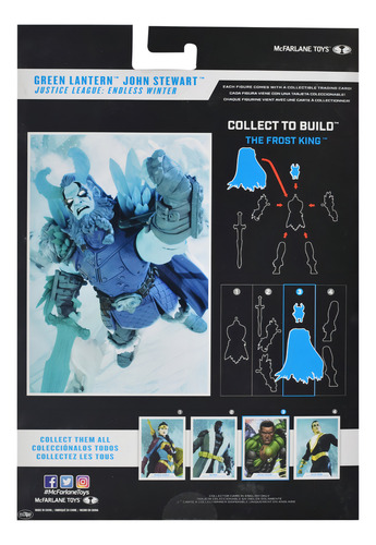 Dc Green Lantern John Stewart Endless Winter Mcfarlane