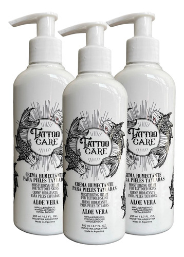 Crema Tattoo Care X6 Unidades Para Tatuajes Mayorista