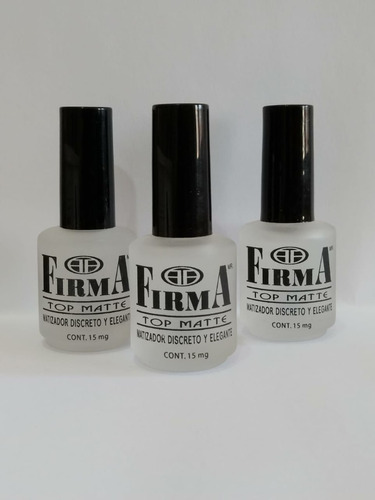 Top Coat Mate Firma Para Uñas Sin Lampara Manicure Mate