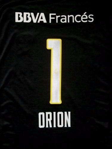 Estampado Numero Boca Juniors 2015 Orion 1 Buzo Negro Azul