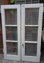 Comprar Ventana Cedro Antiguas Doble Hoja Escucho Ofertas Banderola
