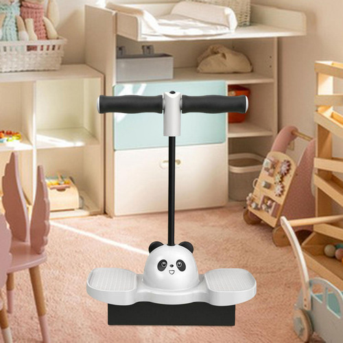 Pogo Pogo Stick Brinquedo De Salto Que Para Panda Preto