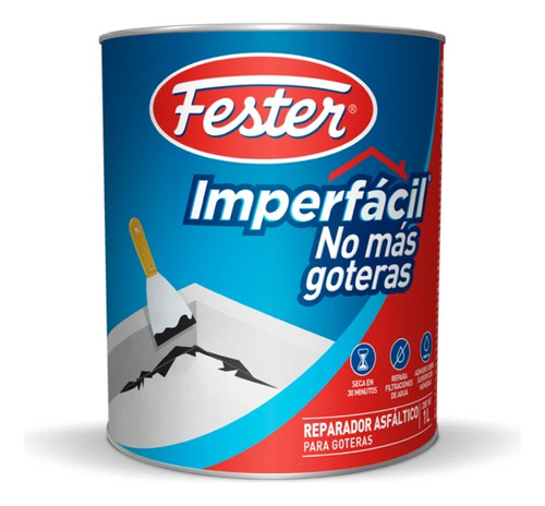 Reparador Asfáltico Fester Imperfácil No Mas Goteras 1l