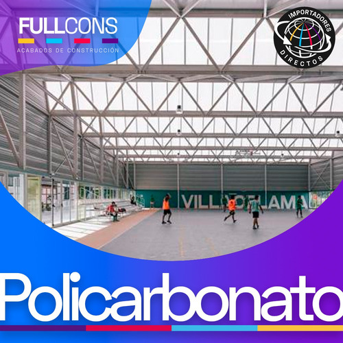 Imagen 3 de 10 de Láminas Policarbonato Alveolar Techos, Cubiertas Pérgolas Uv