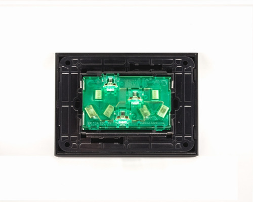 Imagen 4 de 5 de Modulo Toma Doble Cambre Easyfit 2x10amp 250v Por E631