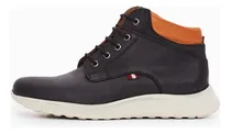 Comprar Zapatilla Urbana De Cuero Negra Clode Hombre Boating