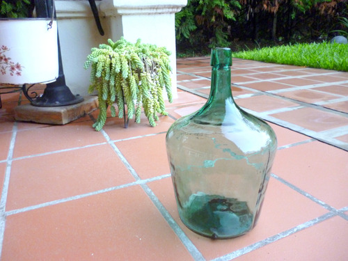 Damajuana Antigua Botellon 5 Litros Verde