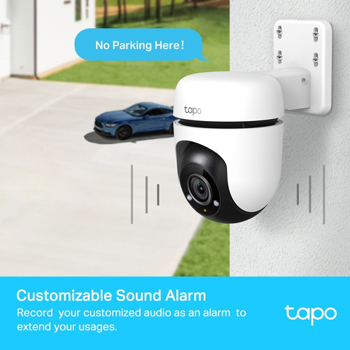 Tp-link Tapo Cámara Wifi 2mp Exterior 360º Visión Nocturna