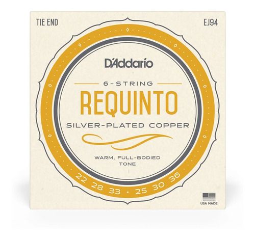 Set De Cuerdas Para Requinto D'addario Ej94