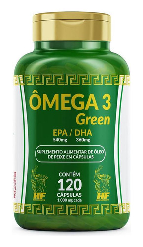 Omega 3 Oleo  Peixe 1000mg 120 Cápsulas Imunidade