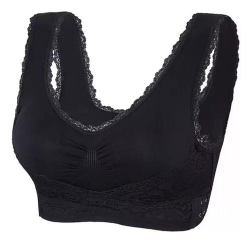 Comfy Bra Push Up Con Tirantes Cruzados Bralette Simple