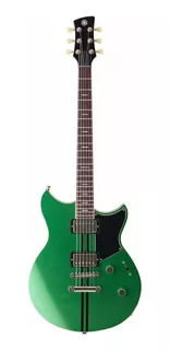 Guitarra elétrica Yamaha Revstar Standard RSS20 de bordo/mogno de câmara 2022 flash green poliuretano brilhante com diapasão de pau-rosa