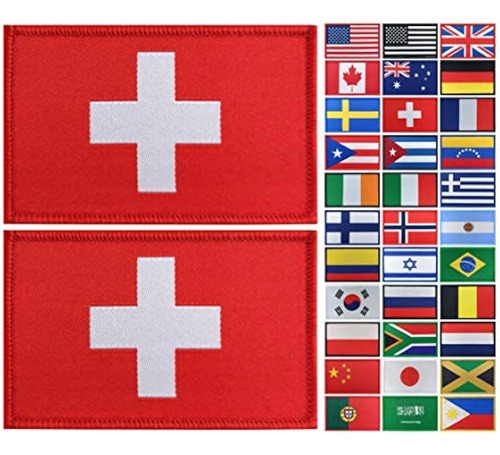Parche De Velcro - Jbcd - Bandera Suiza