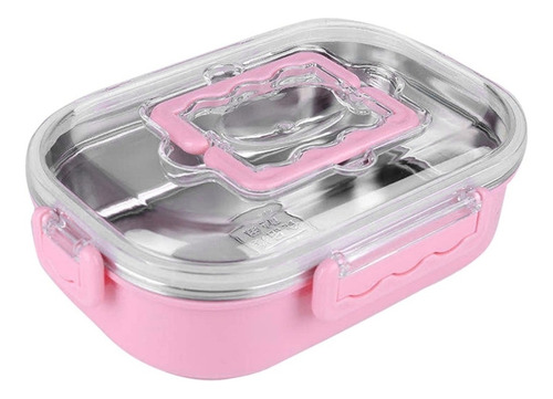 / Caja De Bento Del Almuerzo Del Acero Inoxidable, Comida