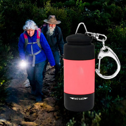 Linterna De Bolsillo Linterna Recargable Llavero Con Luz De