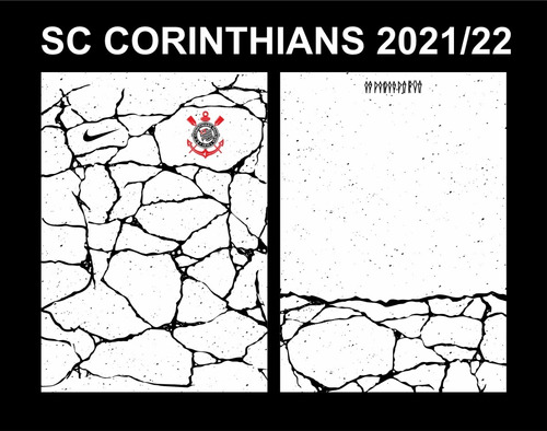 Vetor Uniforme Corinthians 2021/22 Em Cdr  