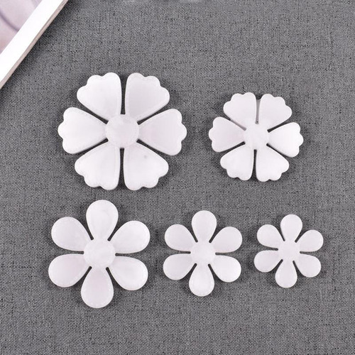 Molde Colgante De Flor De Silicona Para Hacer Joyas, Molde