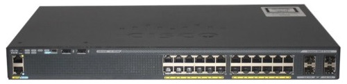 Switch Cisco Ws-c2960x-24ts-l, Administrable, Capa 2