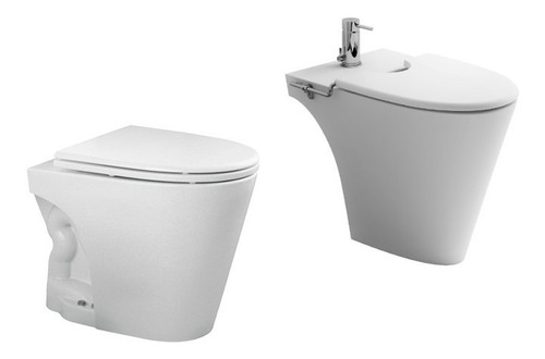 Combo Ferrum Marina Inodoro + Bidet De 1 Agujero