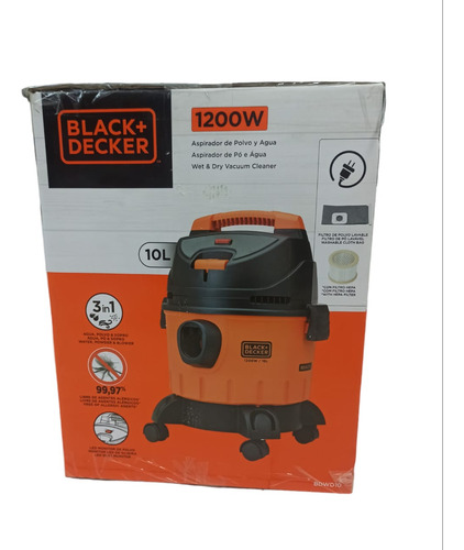 Aspiradora Black And Decker Seco Y Mojado 