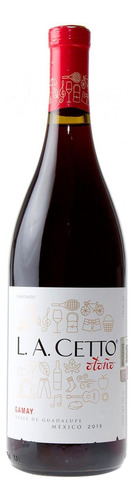 Caja De 12 Vino Tinto L.a. Cetto Otoño Gamay 750 Ml