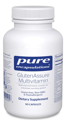 Multivitamínico Gluten Seguro Pure Encapsulations 90 Cápsula