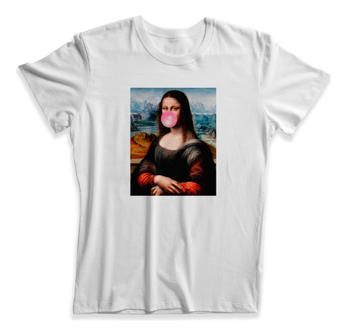 Blusa / Playera La Gioconda Goma De Mascar Para Mujer Var#8