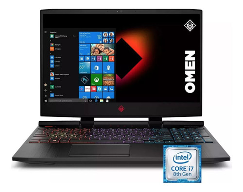 Notebook Gamer Omen 15 Intel I7 8a. Geração 16 Gb 500 Gb Ssd