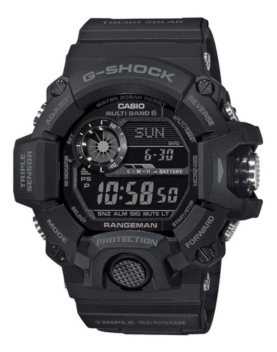 Reloj Casio Gw-9400-1bcr G-shock Multi Band Rangeman