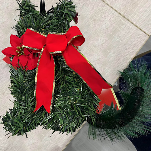 Colgante Navideño Con Forma De Guirnalda Con Forma De Gato P