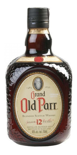Imagen 1 de 1 de Whisky Escoces Old Parr 12 Aos 1 Litro