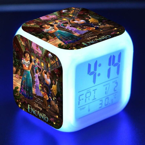 Reloj Despertador Encantó Disney 