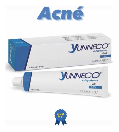 Yunneco Acné Adapaleno 0.1% Gel Farmapiel