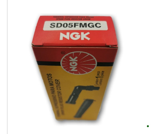 Imagen 2 de 3 de Pipa Cachimbo Bujia Ngk Largo Sd05fmgc Moto