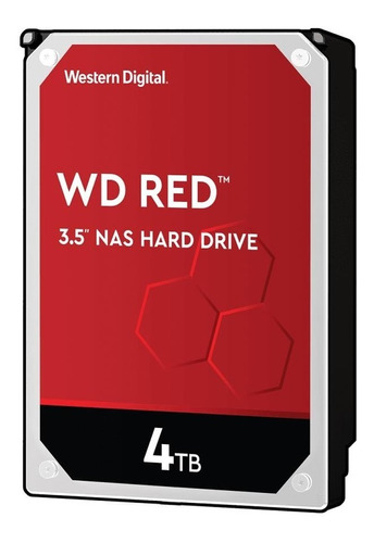 Disco Rigido Western Digital Red 4tb Para Nas Wd40efax