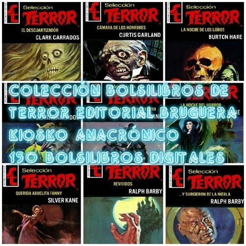 Colección: Selección Terror - Bolsilibros Bruguera