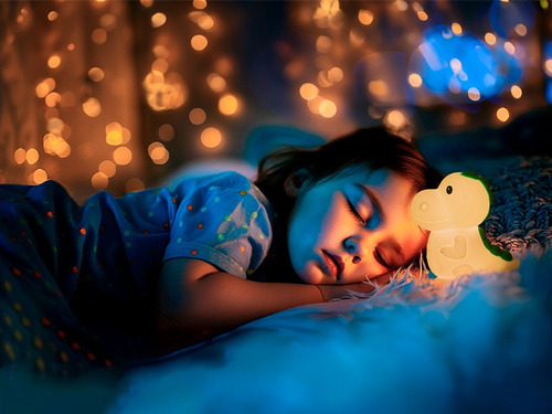 Luminária Infantil Rex Color Led Recarregável Taschibra Cúpula Branco Estrutura Branco 110v/220v