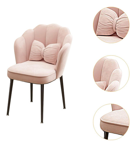 Silla De Tocador, Silla De Comedor, Sofá Rosa Claro