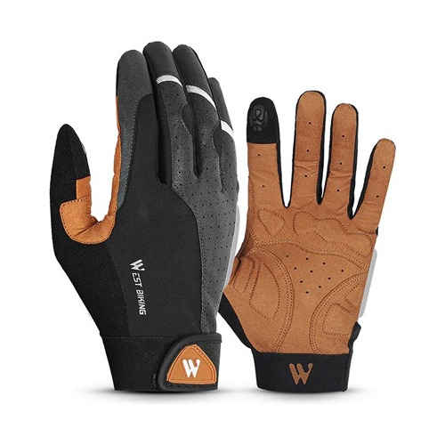 Guantes De Ciclismo West Biking  Para Pantalla Táctil 