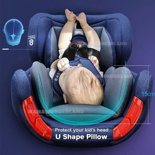 Imagen 6 de 6 de Silla Para Carro Con Normatividad Sistema Isofix Evezo