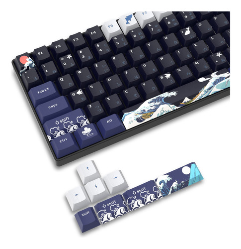 Teclas Pbt De 132 Teclas, Teclas De Teclado Japones Great Wa