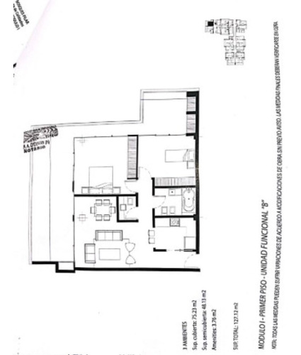 Hermoso Departamento 3 Amb En Venta En Bosque Del Pilar ,la Lonja, Pilar, G.b.a. Zona Norte