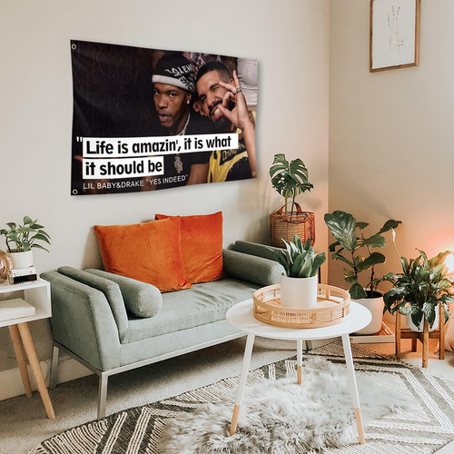 Bandera De Drake Life Is Amazin It Is What It Should Be Dorm