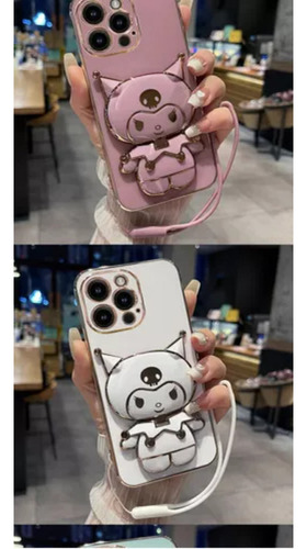 Funda Con Espejo De Maquillaje Con Soporte For iPhone 16, M
