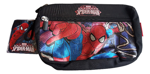 Cartuchera Spiderman Doble Cierre/ Escolar / Diseño Araña