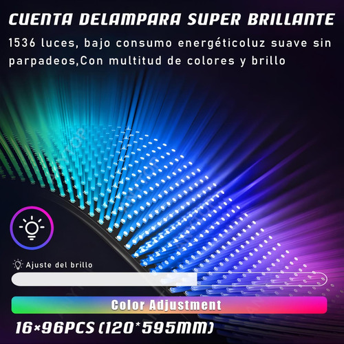 Programable Pantalla Flexible Led Devil Ojos 12x59.5cm 2pzas