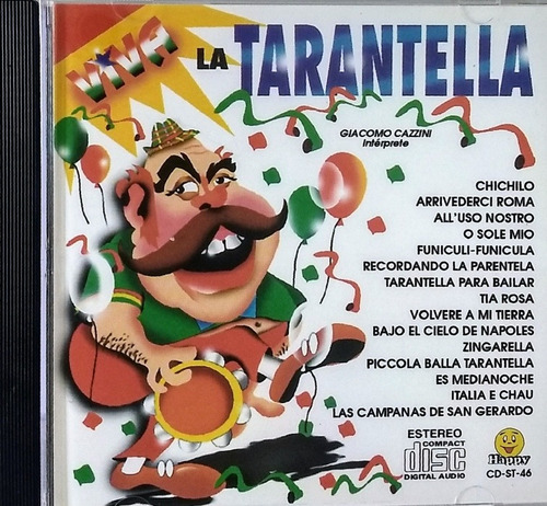 Tarantelas  Cd Nuevo Grandes Éxitos Para Bailar Y Escuchar