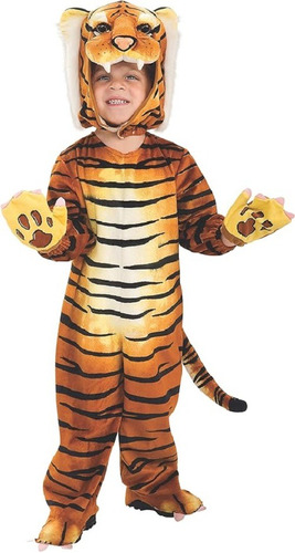 Disfraz Para Niño Pequeño De Tigre Talla 2-4 Años