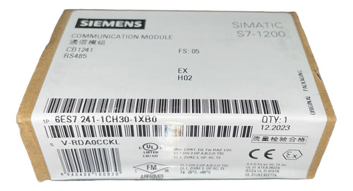 Siemens 6es7241-1ch30-1xb0 Modulo De Comunicación S7-1200